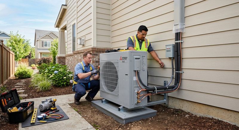 Heat Pump Installation project example